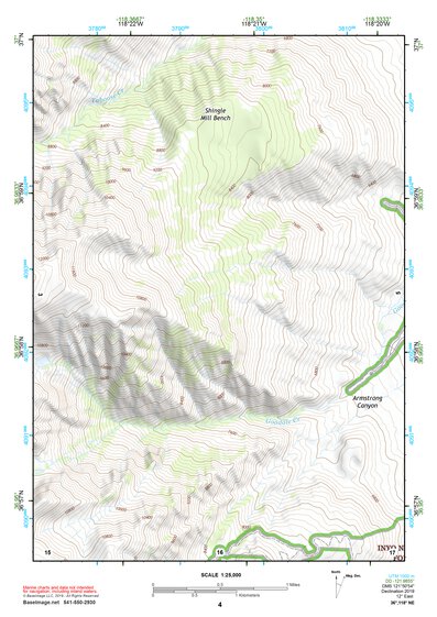 36118NE Page 4 Mount Whitney Topo Preview 1