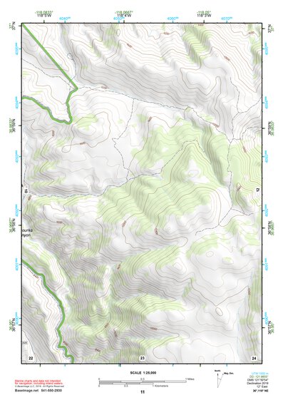 36118NE Page 11 Mount Whitney Topo Preview 1