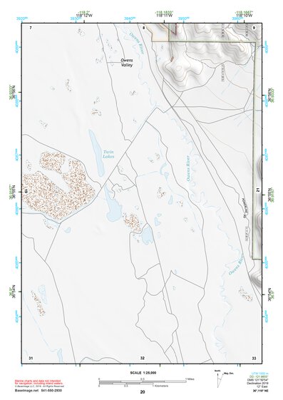 36118NE Page 20 Mount Whitney Topo Preview 1