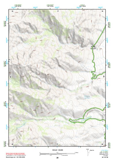 36118NE Page 29 Mount Whitney Topo Preview 1
