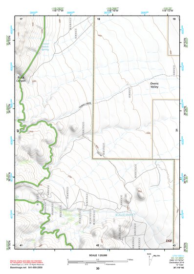 36118NE Page 30 Mount Whitney Topo Preview 1