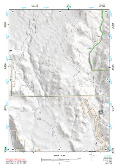 36118NE Page 34 Mount Whitney Topo Preview 1