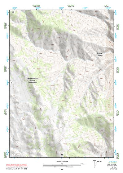36118NE Page 36 Mount Whitney Topo Preview 1