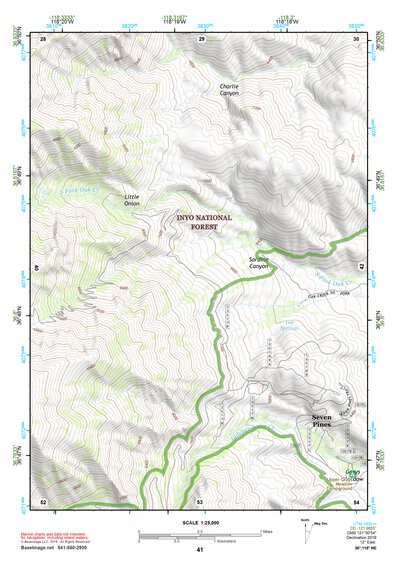 36118NE Page 41 Mount Whitney Topo Preview 1