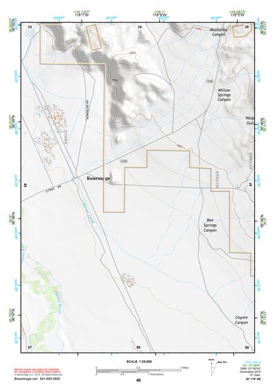 36118NE Page 46 Mount Whitney Topo Preview 1