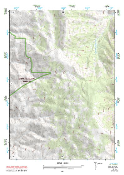 36118NE Page 48 Mount Whitney Topo Preview 1