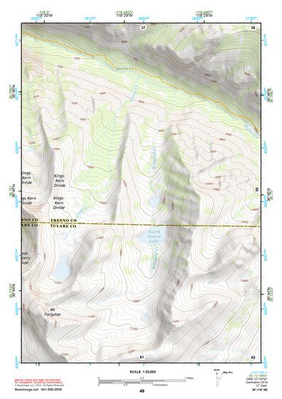 36118NE Page 49 Mount Whitney Topo Preview 1