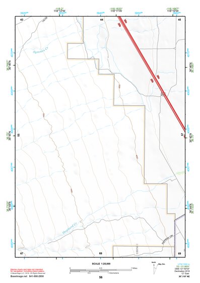 36118NE Page 56 Mount Whitney Topo Preview 1