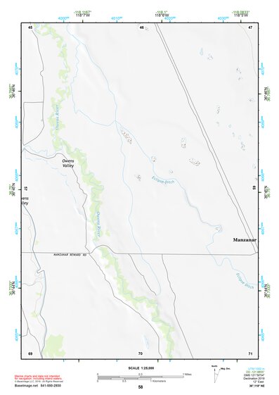 36118NE Page 58 Mount Whitney Topo Preview 1