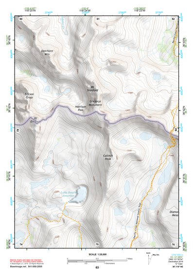 36118NE Page 63 Mount Whitney Topo Preview 1