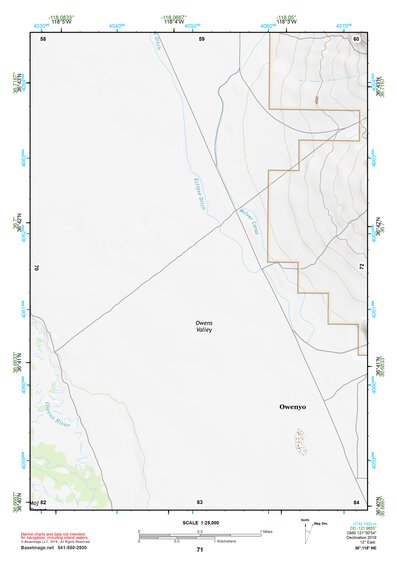 36118NE Page 71 Mount Whitney Topo Preview 1