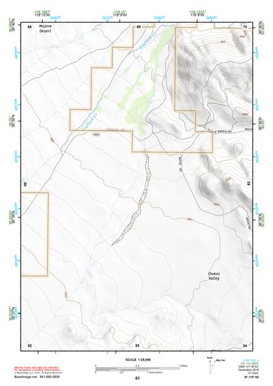 36118NE Page 81 Mount Whitney Topo Preview 1