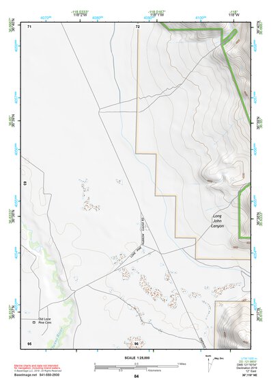 36118NE Page 84 Mount Whitney Topo Preview 1