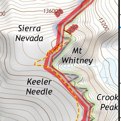 36118NE Page 89 Mount Whitney Topo Preview 3