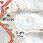 36118NE Page 90 Mount Whitney Topo Preview 3