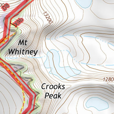 36118NE Page 90 Mount Whitney Topo Preview 3