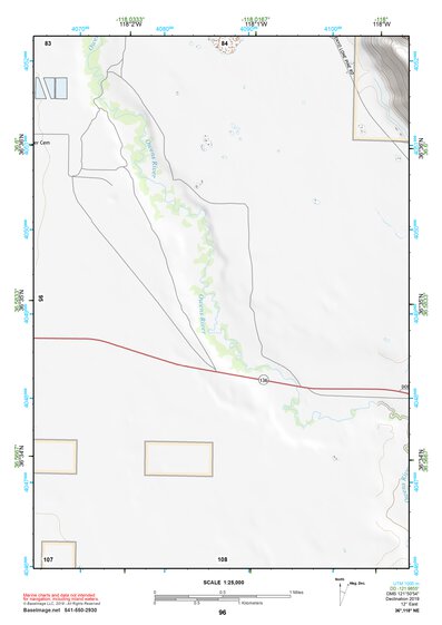36118NE Page 96 Mount Whitney Topo Preview 1