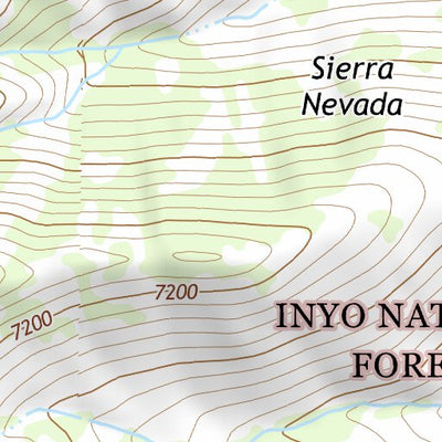 36118NE Page 106 Mount Whitney Topo Preview 3