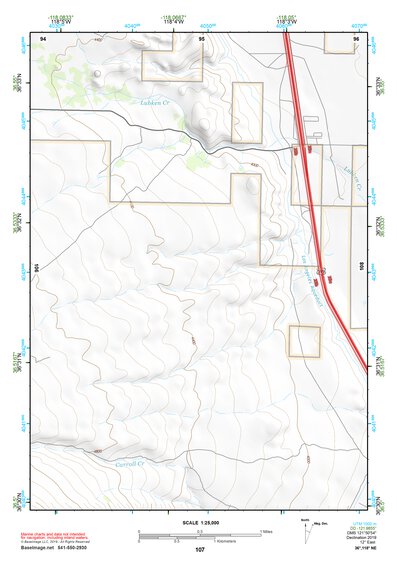36118NE Page 107 Mount Whitney Topo Preview 1