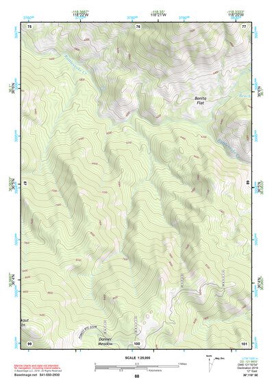 36118SE Page 88 Three Rivers Topo Preview 1