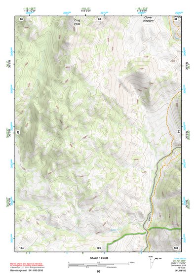 36118SE Page 93 Three Rivers Topo Preview 1