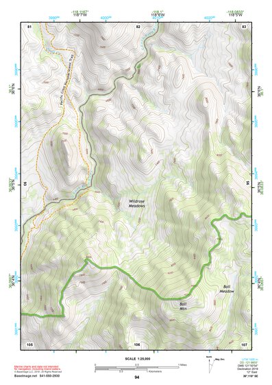 36118SE Page 94 Three Rivers Topo Preview 1