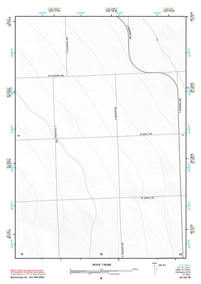 36120SE Page 6 Coalinga Topo Preview 1