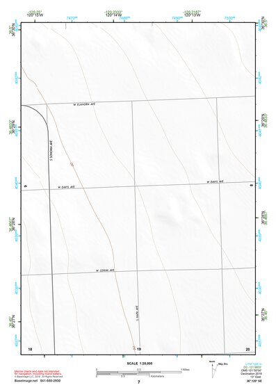 36120SE Page 7 Coalinga Topo Preview 1