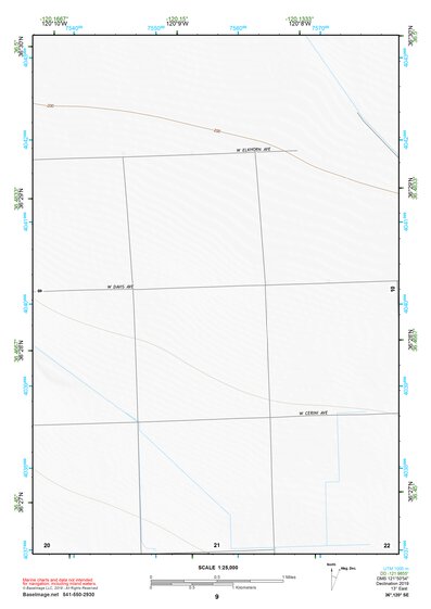 36120SE Page 9 Coalinga Topo Preview 1