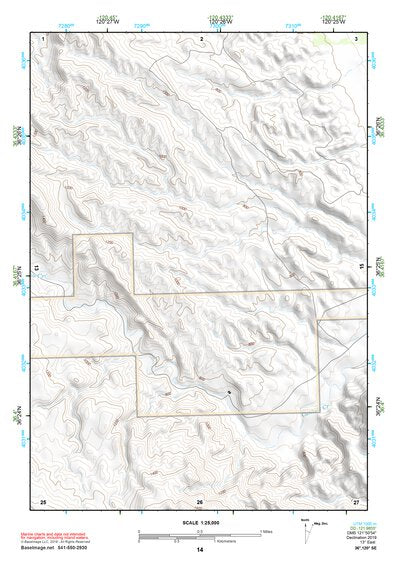 36120SE Page 14 Coalinga Topo Preview 1