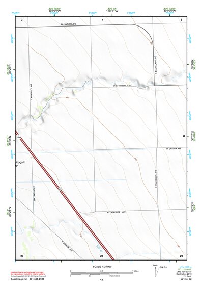 36120SE Page 16 Coalinga Topo Preview 1