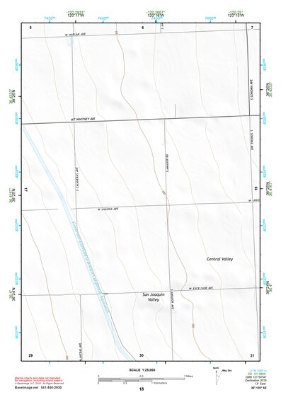 36120SE Page 18 Coalinga Topo Preview 1