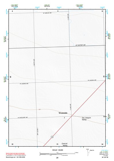 36120SE Page 21 Coalinga Topo Preview 1