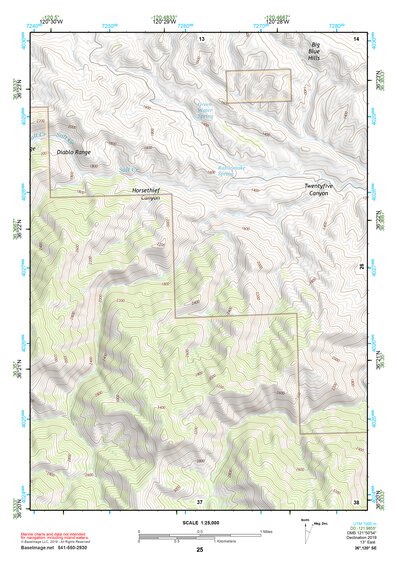 36120SE Page 25 Coalinga Topo Preview 1