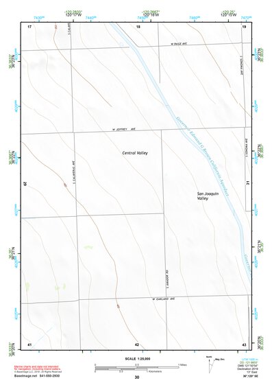 36120SE Page 30 Coalinga Topo Preview 1