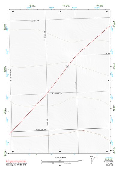 36120SE Page 32 Coalinga Topo Preview 1