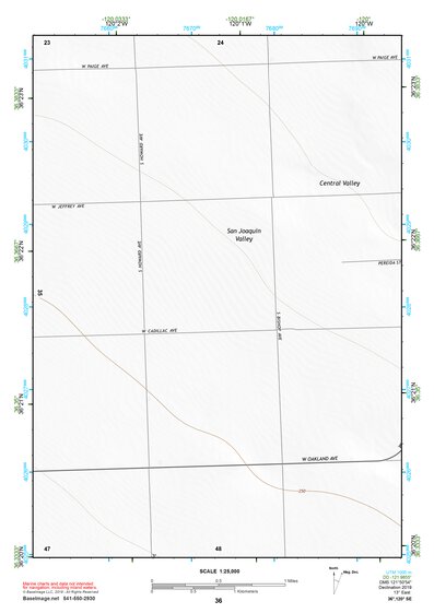 36120SE Page 36 Coalinga Topo Preview 1