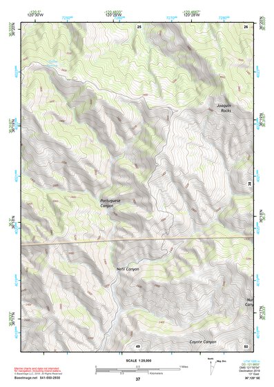36120SE Page 37 Coalinga Topo Preview 1