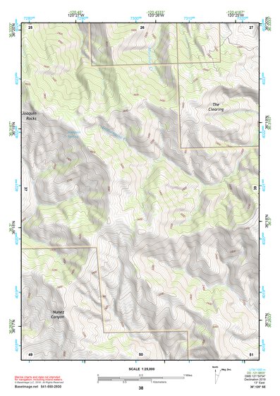 36120SE Page 38 Coalinga Topo Preview 1
