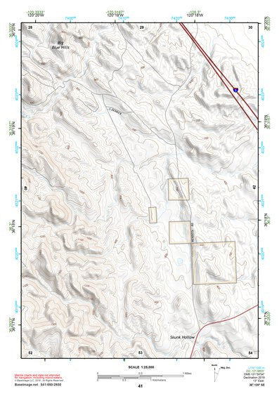36120SE Page 41 Coalinga Topo Preview 1