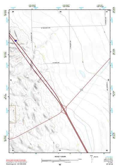 36120SE Page 42 Coalinga Topo Preview 1