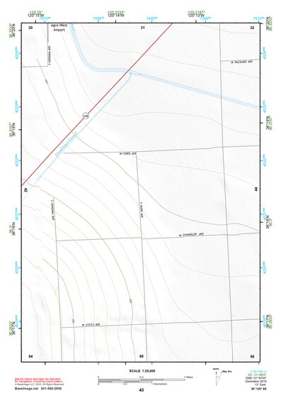 36120SE Page 43 Coalinga Topo Preview 1
