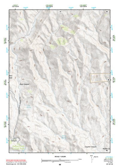 36120SE Page 49 Coalinga Topo Preview 1