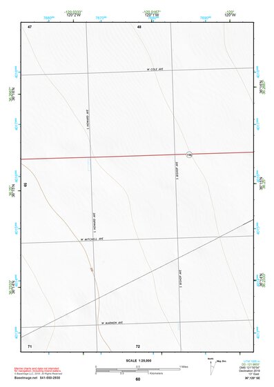 36120SE Page 60 Coalinga Topo Preview 1