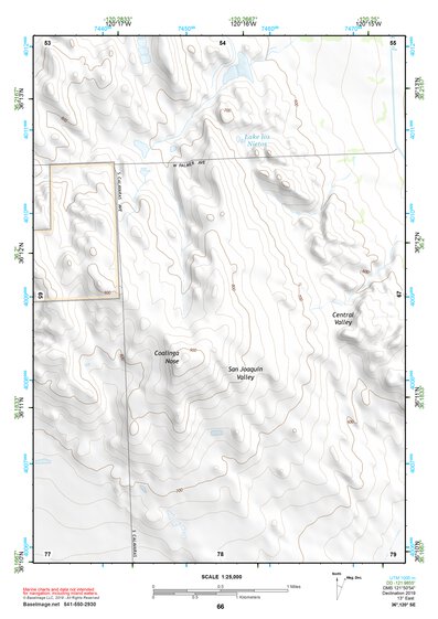 36120SE Page 66 Coalinga Topo Preview 1