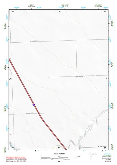 36120SE Page 68 Coalinga Topo Preview 1