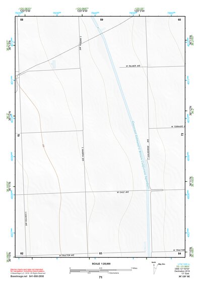 36120SE Page 71 Coalinga Topo Preview 1