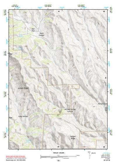 36120SE Page 73 Coalinga Topo Preview 1