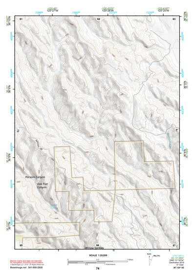 36120SE Page 74 Coalinga Topo Preview 1