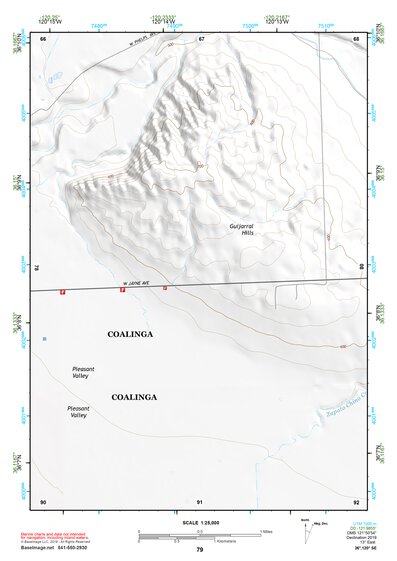 36120SE Page 79 Coalinga Topo Preview 1